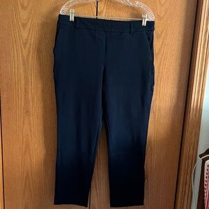 deep navy stretchy pants